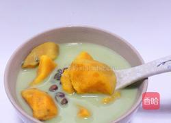 抹茶番薯红豆牛奶的做法图解6