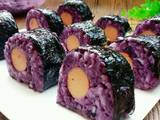 紫薯海苔包饭的做法[图]