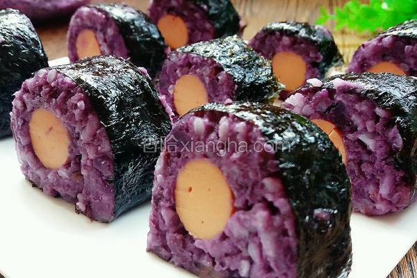 紫薯海苔包饭