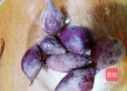 紫薯海苔包饭的做法图解1