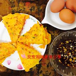 红萝卜鸡蛋饼的做法[图]