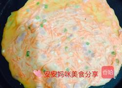 红萝卜鸡蛋饼的做法图解4