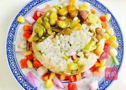 青蚕豆焖糯米饭的做法图解13