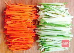 清新炒双丝的做法图解3