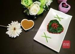 麻酱拌菠菜的做法图解7