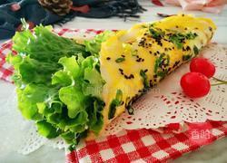 鸡蛋蔬菜卷饼的做法图解2