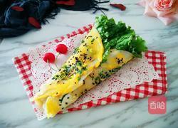 鸡蛋蔬菜卷饼的做法图解11