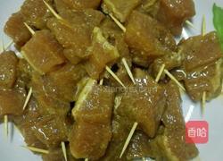 五香孜然牙签肉的做法图解4