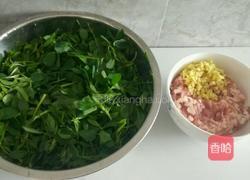 苜蓿猪肉饺子馅的做法图解1