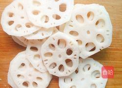 虾仁炒藕片的做法图解2