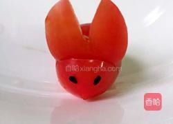 小西红柿兔子的做法图解4