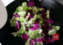 双色蚝油小炒的做法图解4