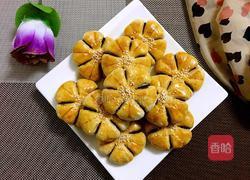 豆沙梅花酥的做法圖解21