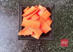 清炒胡萝卜山药的做法图解2