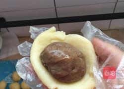 植物油版蛋黄酥的做法图解15