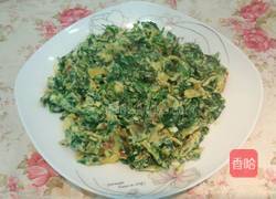 苜蓿炒鸡蛋的做法图解7