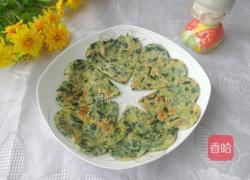 苜蓿鸡蛋饼的做法图解9