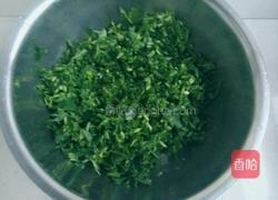 苜蓿糯糕的做法图解2