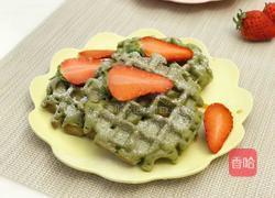 抹茶华夫饼的做法图解8