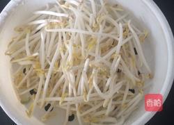 牛肉丝炒豆芽的做法图解2