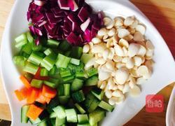 五彩杏仁的做法图解3