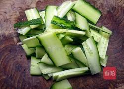 黄瓜青椒肉片的做法图解4