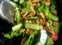 黄瓜青椒肉片的做法图解11