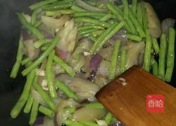 茄子豆角的做法图解4