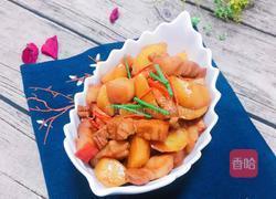 土豆红烧肉的做法图解6