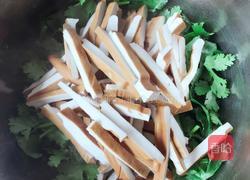 凉拌香菜豆干的做法图解3