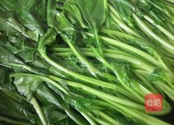 蚝油小酱拌菠菜的做法图解4