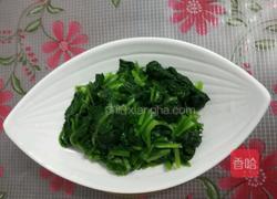 蚝油小酱拌菠菜的做法图解7