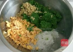 包子馅……苜蓿鸡蛋粉丝馅的做法图解5