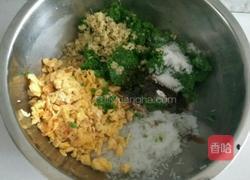 包子馅……苜蓿鸡蛋粉丝馅的做法图解6