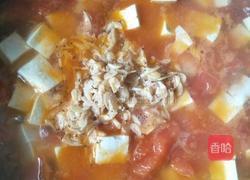 番茄豆腐虾皮汤的做法图解5