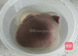 麻辣猪肝的做法图解1