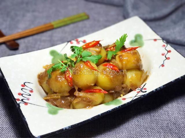 酸梅烧小土豆