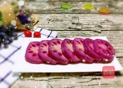 糖醋莲藕片的做法图解6