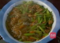 芹菜猪肉炖粉条的做法图解13