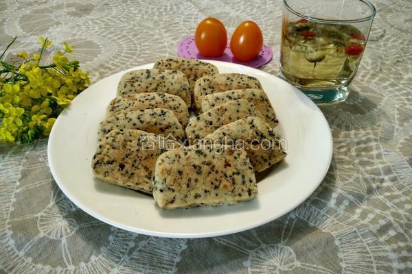  核桃黑芝麻饼干