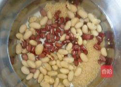 红豆小米豆浆的做法图解3