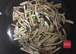 瘦肉炒茶树菇的做法图解5