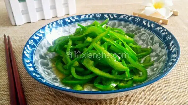 蚝油青椒丝