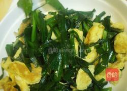  韭菜炒蛋 的做法图解5