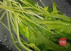 菠菜煎饼的做法图解1