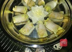 鹌鹑蛋娃娃菜卷肉的做法图解6
