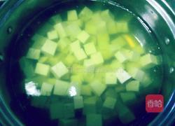 香椿拌豆腐的做法图解4