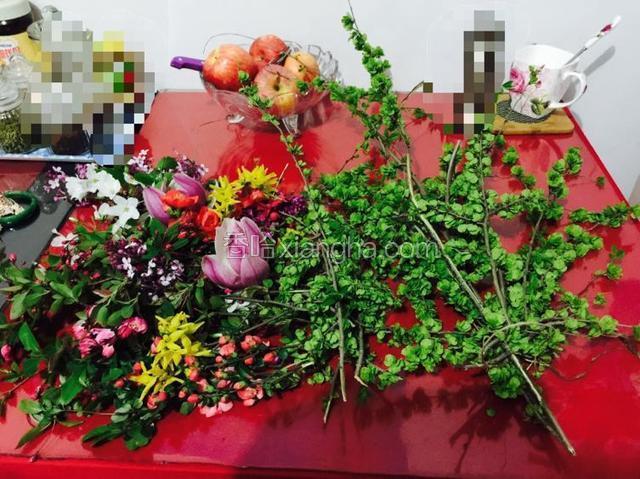 新鲜榆钱，我是一个个摘下来的，比较麻烦
