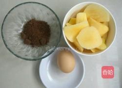 糖水苹果荷包蛋的做法图解1