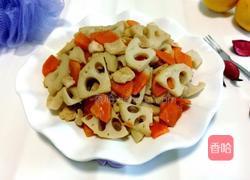 藕片炒肉丁的做法图解11